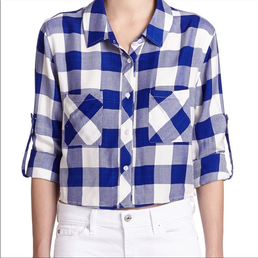 Rails | Cropped Flannel | XS